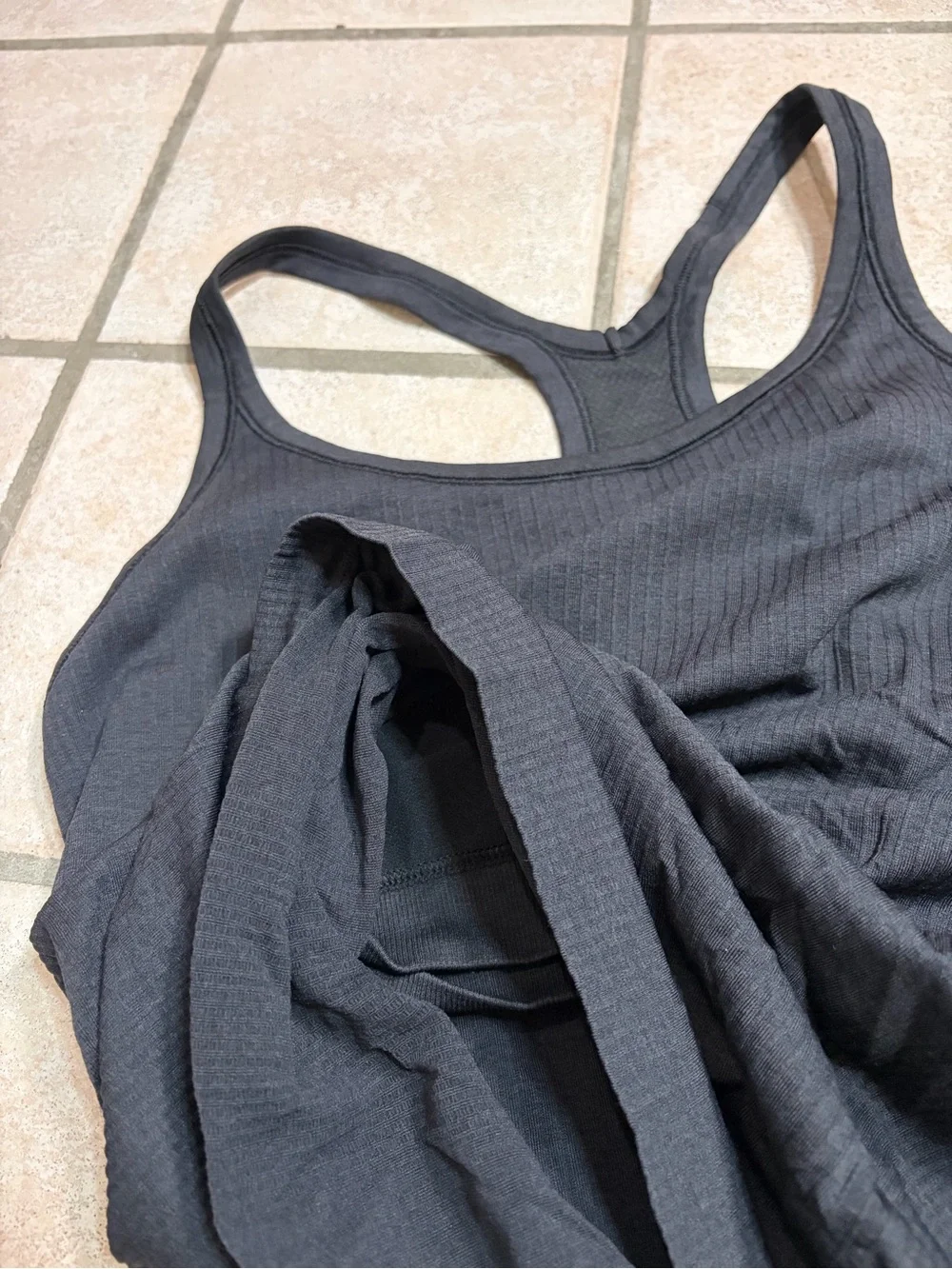 Lululemon Ebb To Street Tank (Black) Size 10